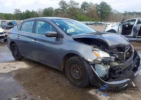 2015 Nissan Sentra S из США, поврежденный, VIN 3N1AB7AP7FY301787